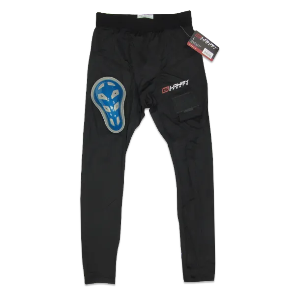Compression Jock Pant with Pro Tapered Cup Black L360AL 33"-36" Adult Large