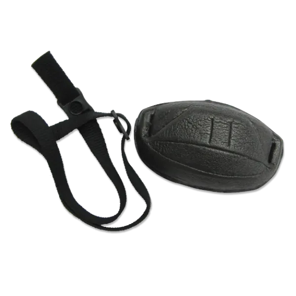 Player Chin Cup with Strap Black PCCS-01