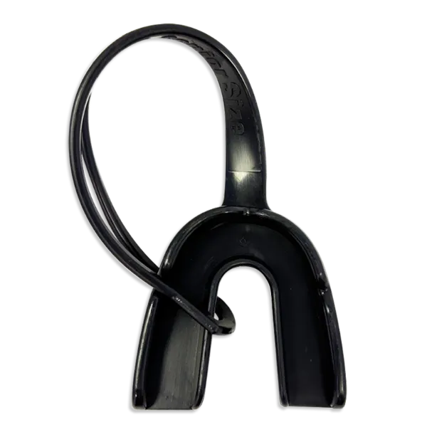 Mouthguard Boil & Bite with Strap Black MG7000-01 100/CS
