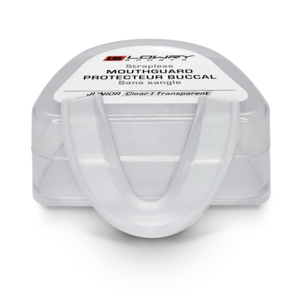 Strapless Mouthguard with Case Clear MG8001-07 Junior 100/CS