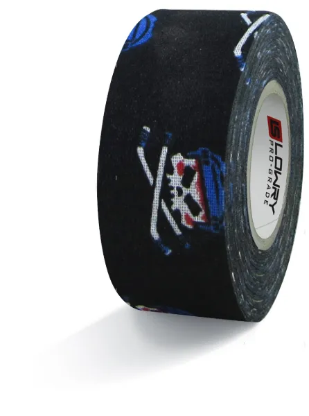 Pro Grade Hockey Tape Skull & Crossbones 278-SC 30MMx12M 4 32/CS