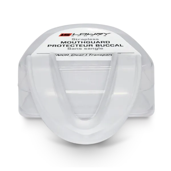 Strapless Mouthguard with Case Clear MG8000-07 Senior 100/CS