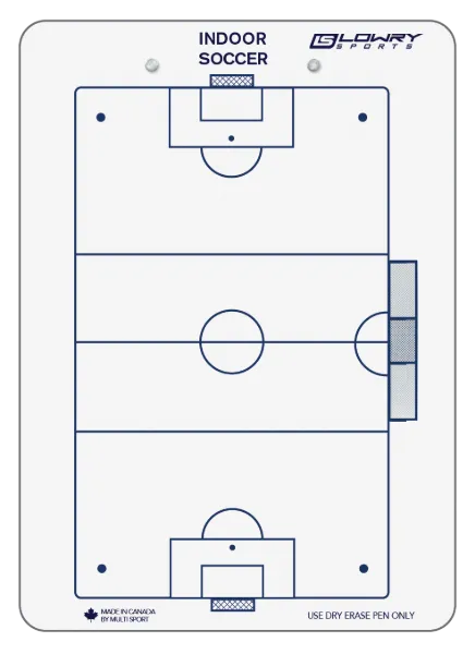Coaches Board Soccer Outdoor 1 Colour PS25 10"x14"