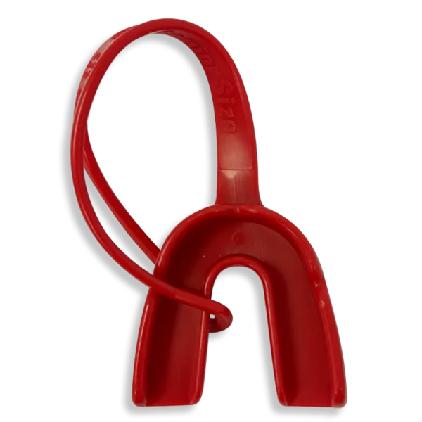 Mouthguard Boil & Bite with Strap Red MG7000-02 100/CS
