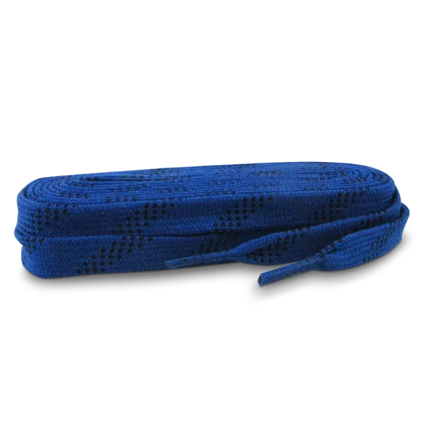 Standard Grade Molded Tip Waxed Laces Royal Blue LWMTR-03/108 108" 6/BX