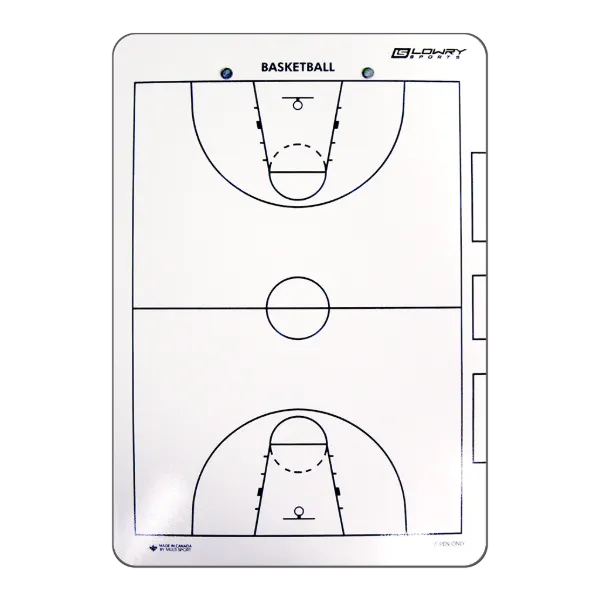 Coaches Board Basketball White PS05 10"x14"