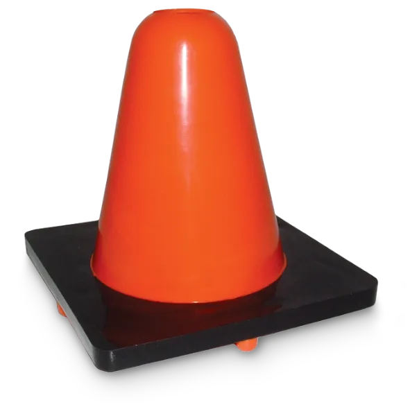 Sport Cones Weighted Orange 15W 6" 20/CS