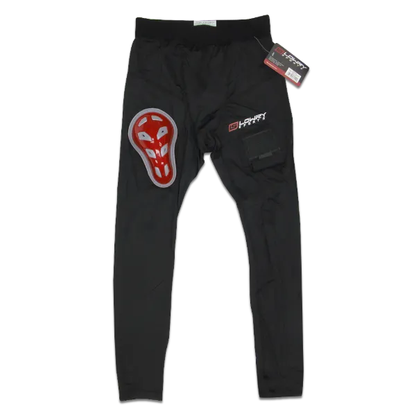 Compression Jock Pant with Pro Tapered Cup Black L360JM 24"-26" Junior Medium
