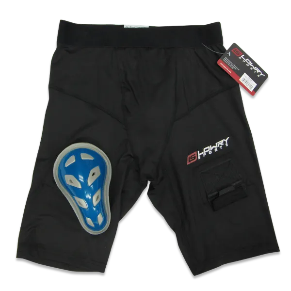 Compression Jock Short with Pro Cup Black L350AXXL 39"-42" Adult XX-Large