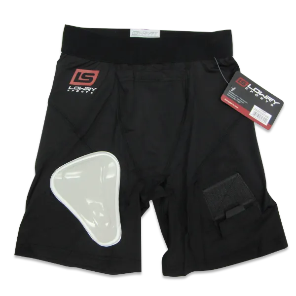 Compression Jill Short with Cup Black L333LM 28"-30" Ladies Medium