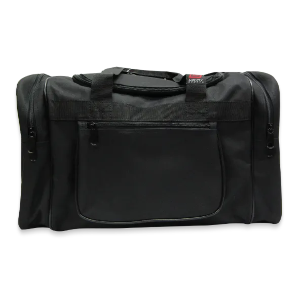 Tote Bag with Strap Nylon Black C403 22x11"x11"