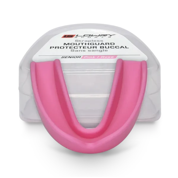Mouthguard Strapless w/Case Pink 8500 Senior